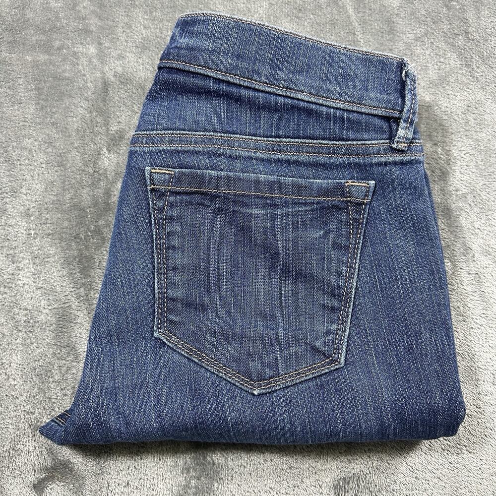 LOFT Outlet‎ Modern Skinny Jeans Womens 2 Blue Dark Wash Stretch Denim Ankle